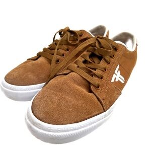 Fallen Bomber Sandoval Sneakers Running Shoes Skater Suede Canvas Brown Size 8